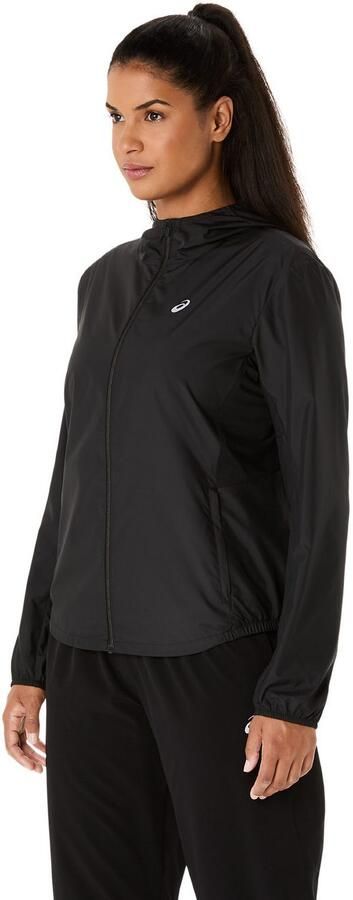 ASICS Core Woven Jacket Black- Dames Black - Foto 11