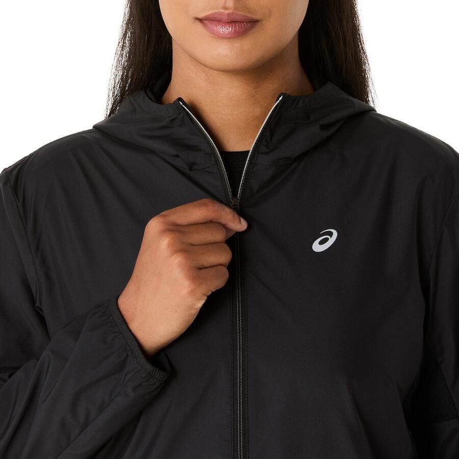 ASICS Core Woven Jacket Black- Dames Black - Foto 3