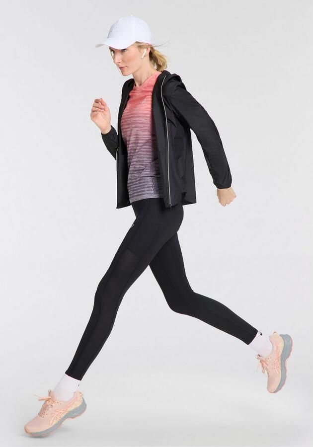 ASICS Core Woven Jacket Black- Dames Black - Foto 6