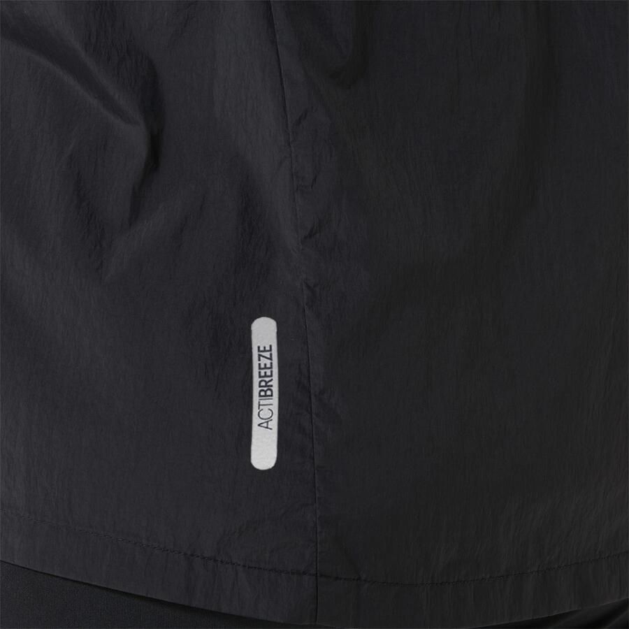 ASICS Road Packable Jacket Black- Dames Black