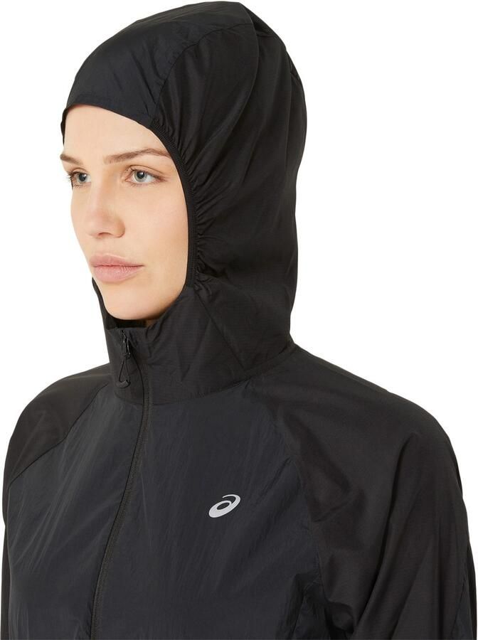 ASICS Road Packable Jacket Black- Dames Black - Foto 7