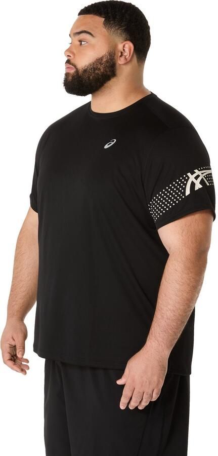 ASICS Icon T-Shirt Black- Heren Black - Foto 5