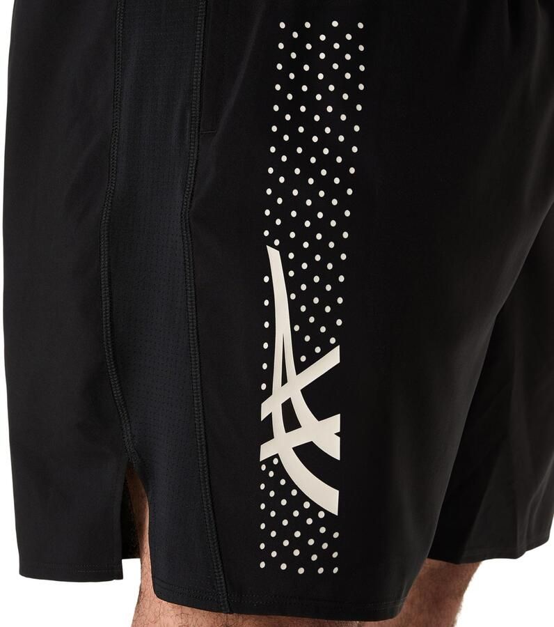 ASICS Icon Shorts Black- Heren Black - Foto 5