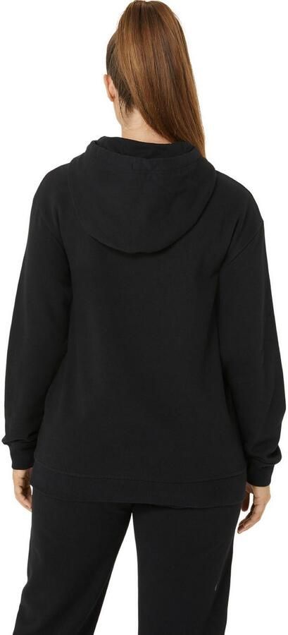 ASICS Logo Overhead Hoodie Black- Dames Black - Foto 4