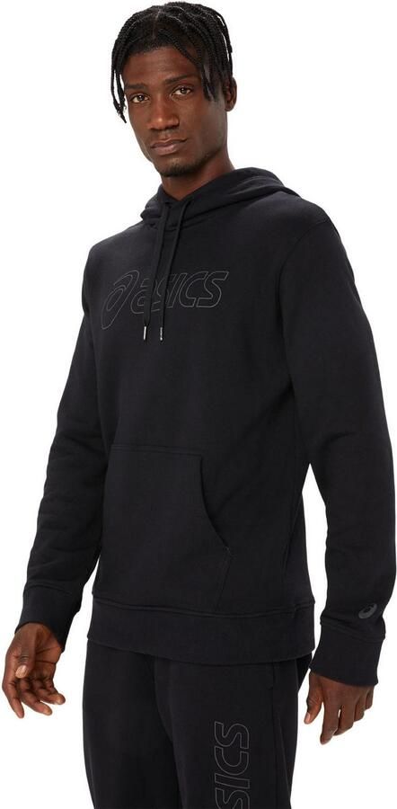 ASICS Logo Hoodie Black- Heren Black - Foto 6