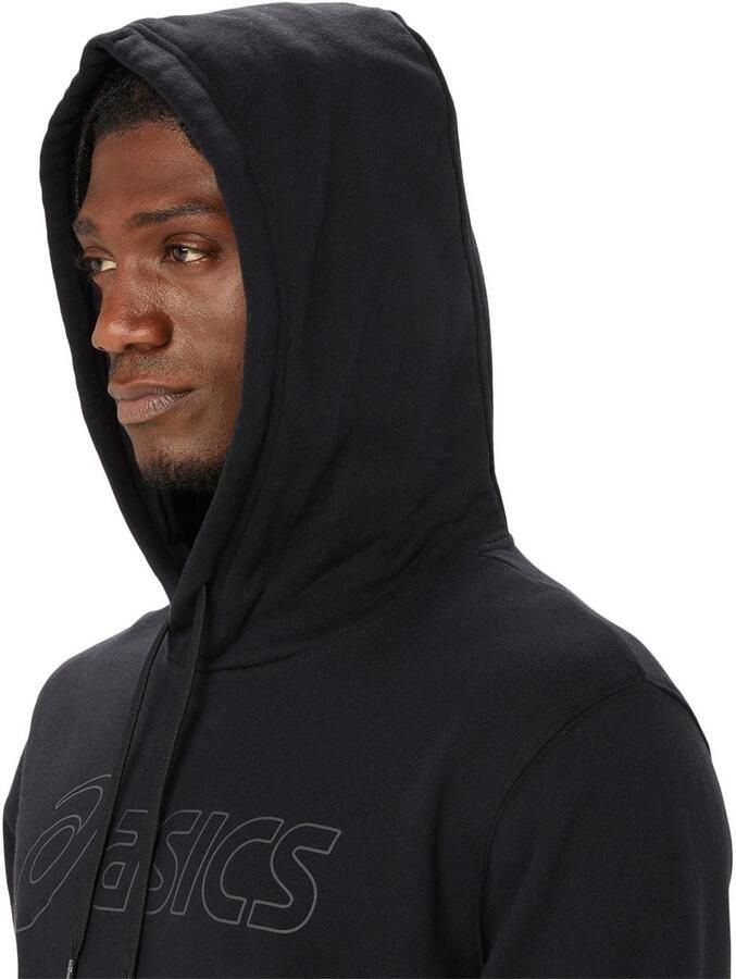 ASICS Logo Hoodie Black- Heren Black - Foto 3