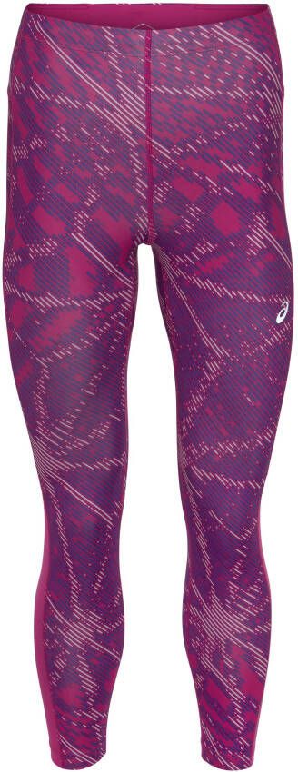 ASICS sakura all over print hardlooptight paars roze dames