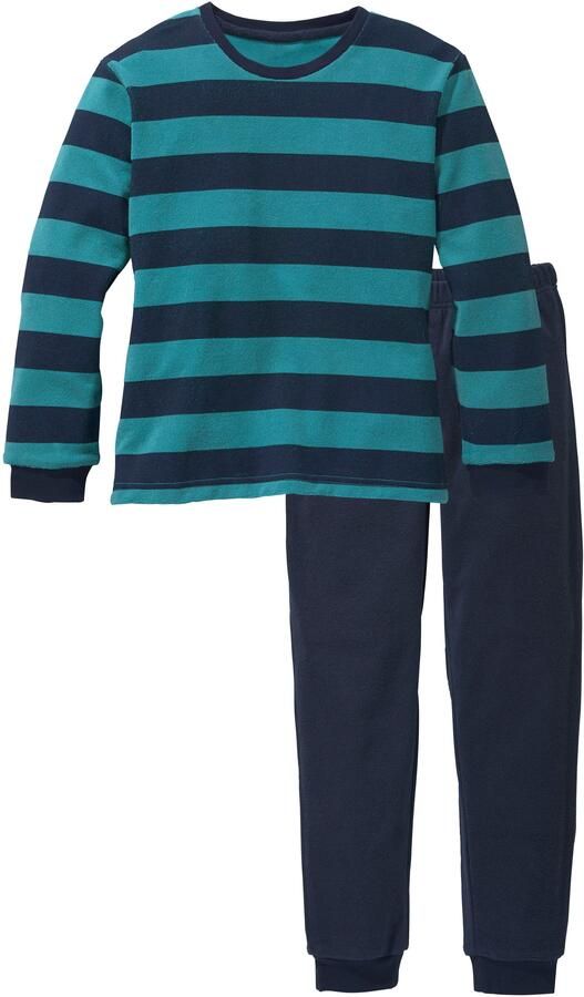 AUTHENTIC LE JOGGER Pyjama van frotté met boorden (2-delig 1 stuk) - Foto 5