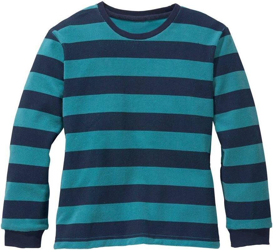 AUTHENTIC LE JOGGER Pyjama van frotté met boorden (2-delig 1 stuk)