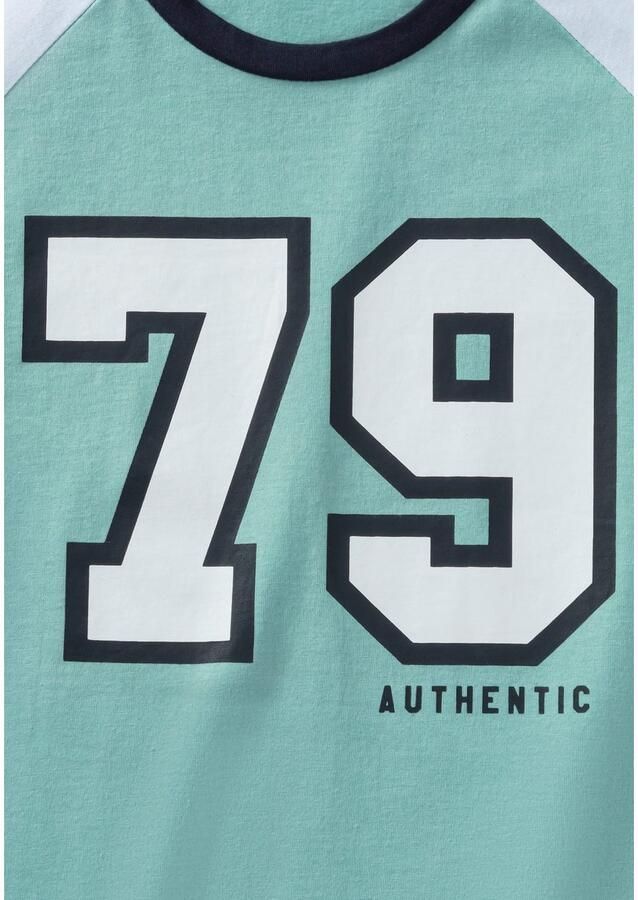 AUTHENTIC LE JOGGER Pyjama voor jongens met grote collegeprint voorop (2-delig 1 stuk) - Foto 3