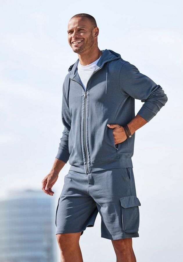 AUTHENTIC LE JOGGER Sweatshort Cargozakken met webdetails - Foto 5