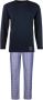 AUTHENTIC LE JOGGER Pyjama met geruite geweven broek (2-delig 1 stuk) - Thumbnail 1