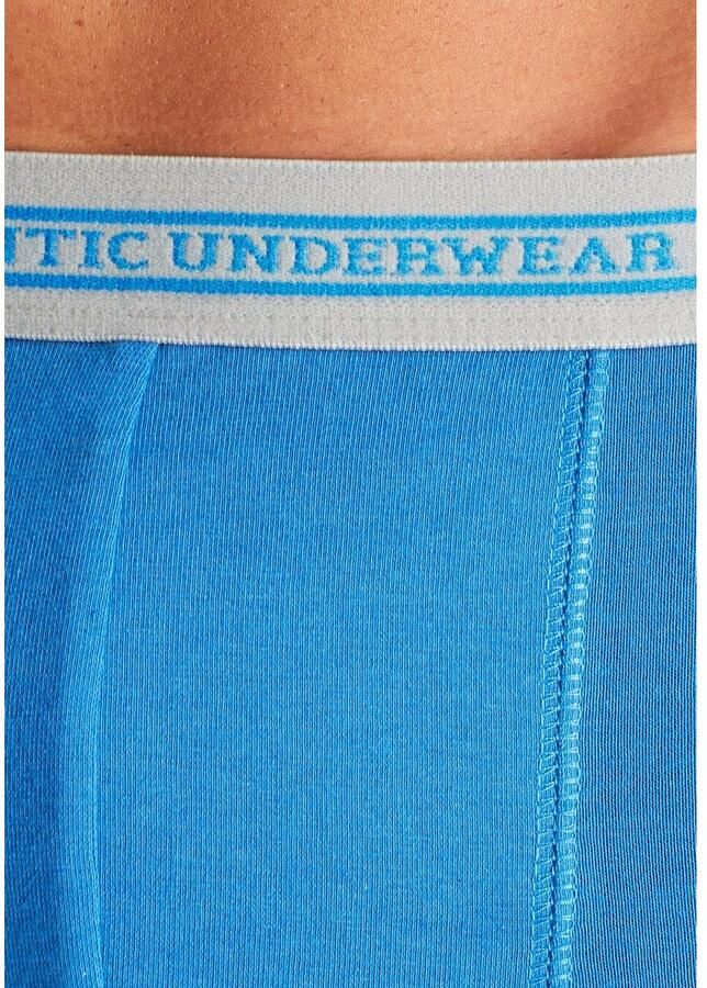 AUTHENTIC UNDERWEAR Boxershort voor heren zwarte weefband met logo-opschrift (set 4 stuks) - Foto 2
