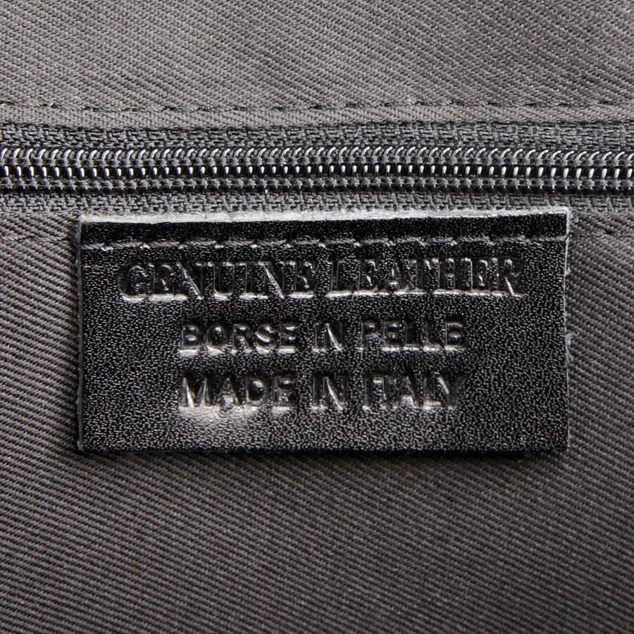 Bagan Aktetas echt leer made in italy