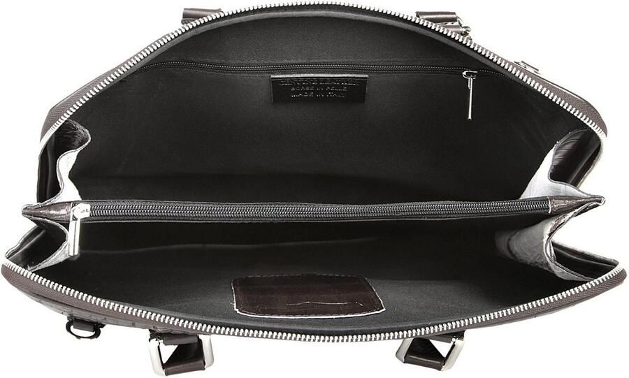 Bagan Aktetas echt leer made in italy - Foto 5