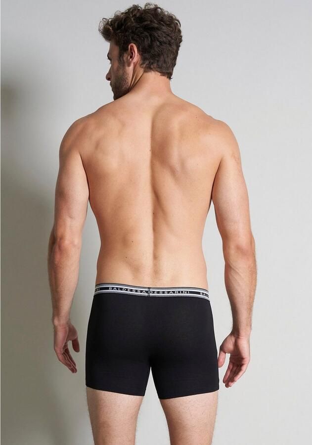 BALDESSARINI Lange onderbroek Monaco Brede band strak elastisch basic verwar d katoenmix (3 stuks) - Foto 4