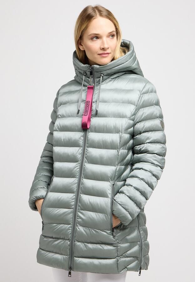 Barbara Lebek Gewatteerde jas met een capuchon - Foto 5