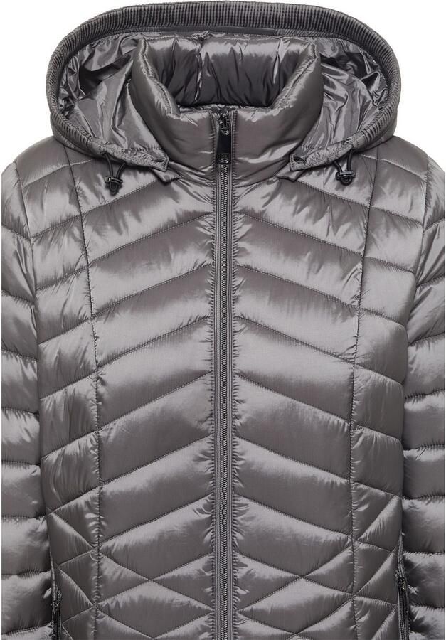 Barbara Lebek Gewatteerde jas met een capuchon