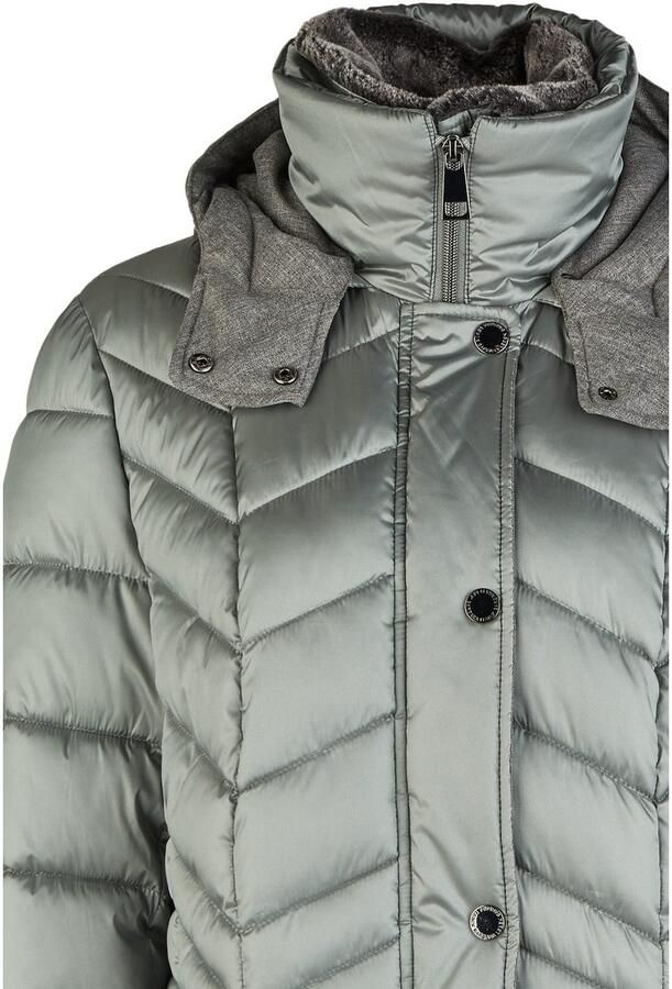 Barbara Lebek Gewatteerde jas met een capuchon - Foto 3