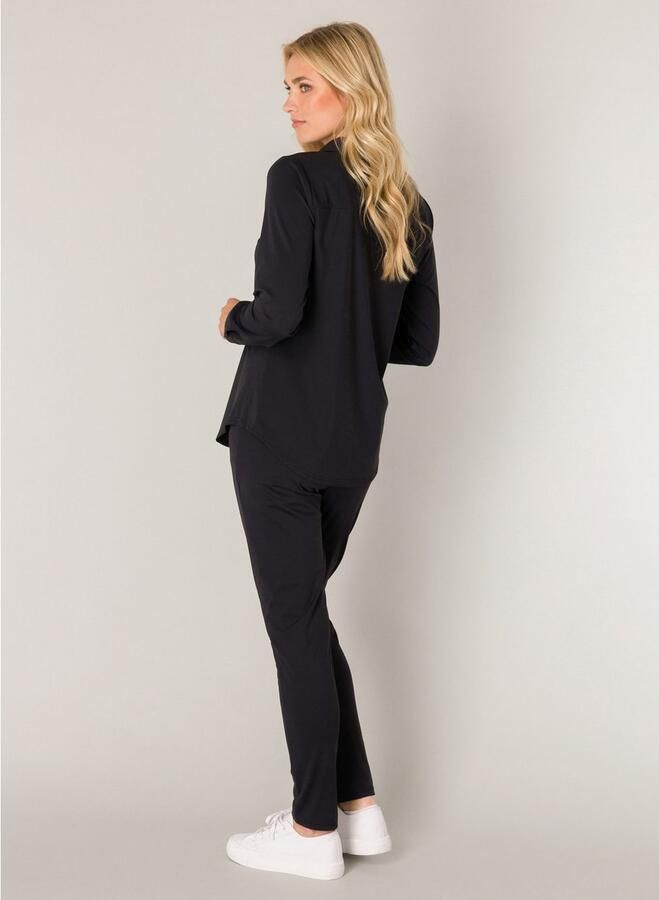Base Level Blouse met lange mouwen TAMARA met stretch en knoopsluiting - Foto 7