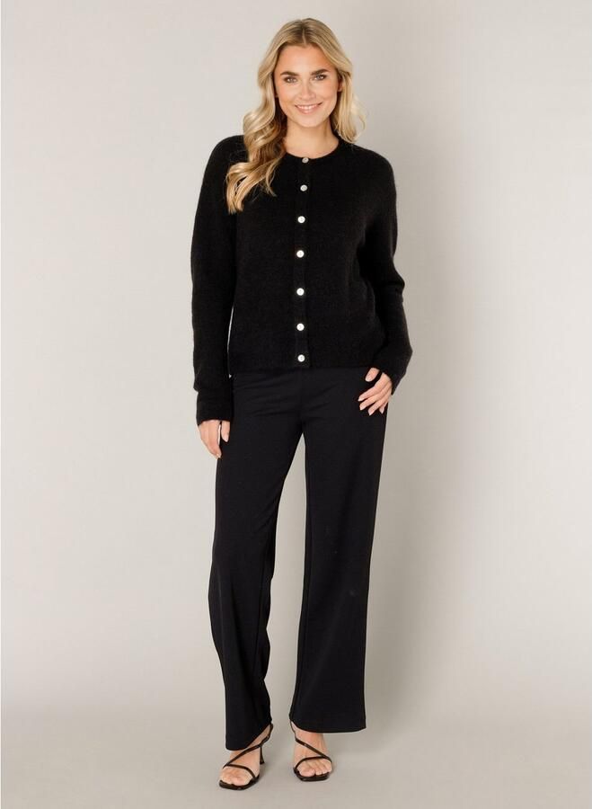 Base Level Cardigan Yuli met wol en knoopsluiting - Foto 5