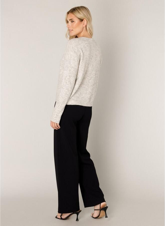 Base Level Cardigan Yuli met wol en knoopsluiting - Foto 5