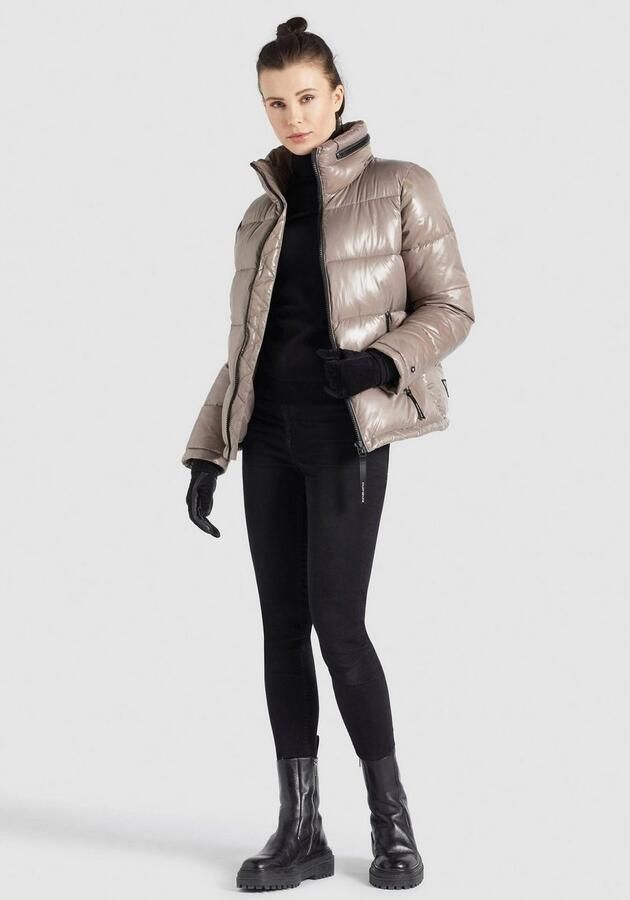 Base Level fijngebreide coltrui Yuen zwart - Foto 7