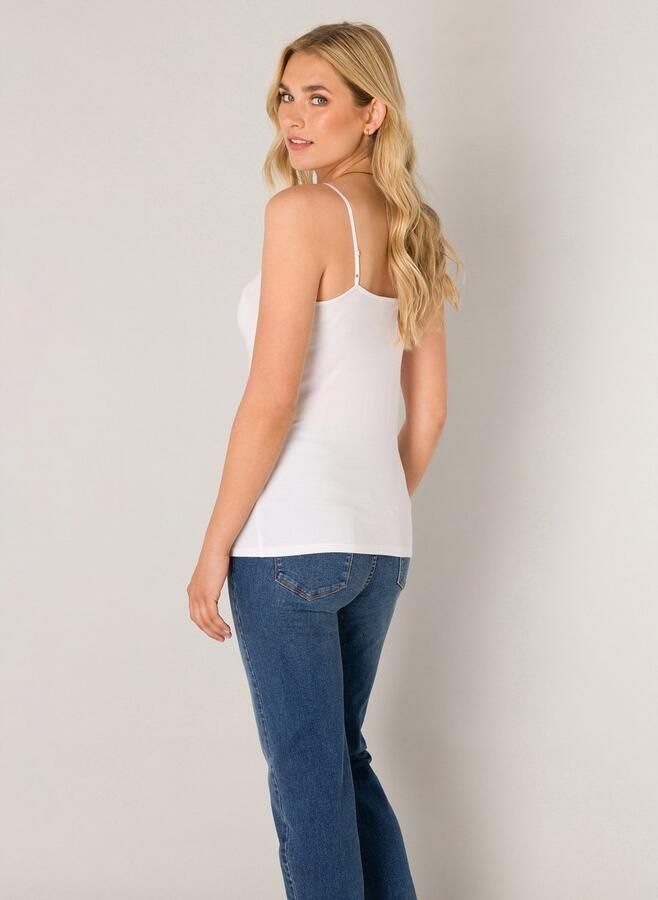 Base Level Kanten top met spaghettibandjes en kantdetails - Foto 3