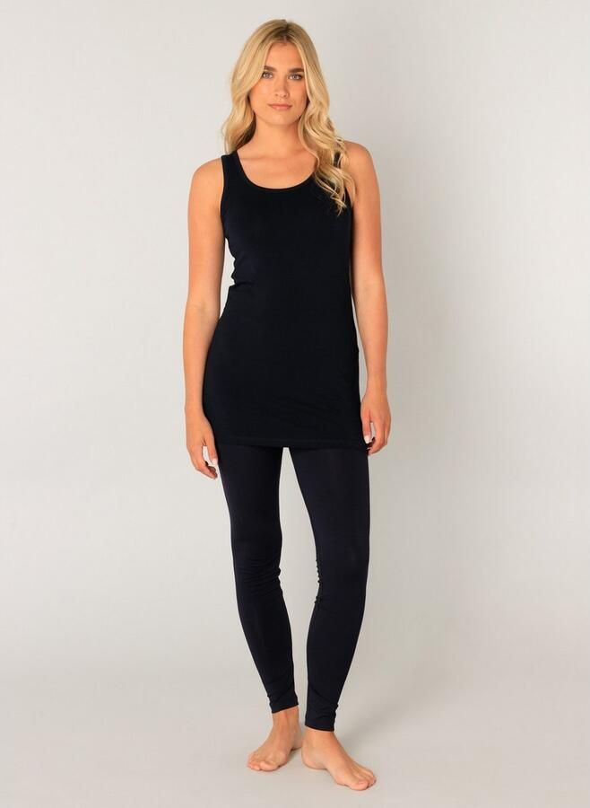 Base Level Lange top Yamin Over de heupen vallende lengte