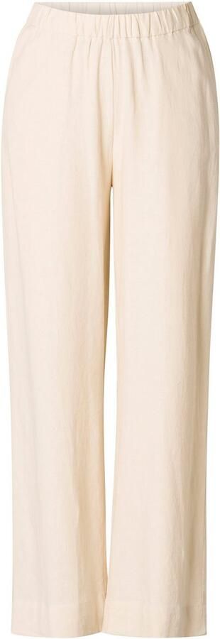 Base Level Linnen broek YUL Zomerbroek met elastische band - Foto 7