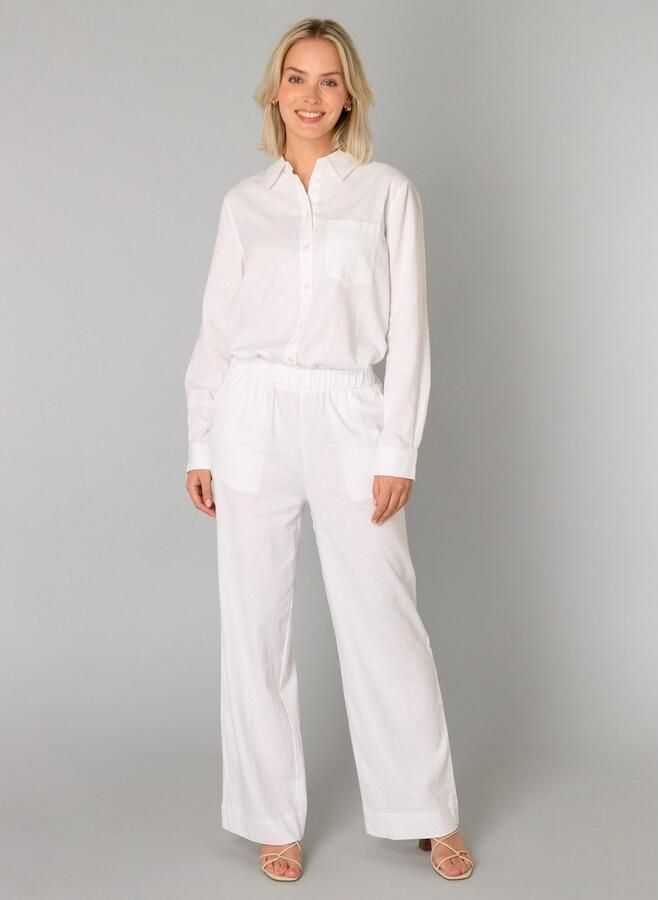 Base Level Linnen broek YUL Zomerbroek met elastische band - Foto 10