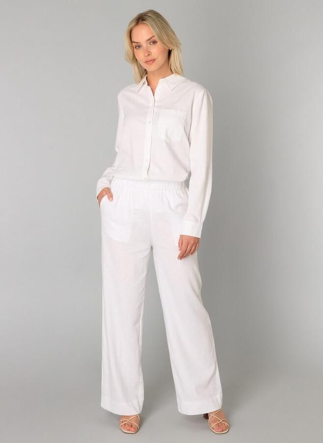 Base Level Linnen broek YUL Zomerbroek met elastische band - Foto 11