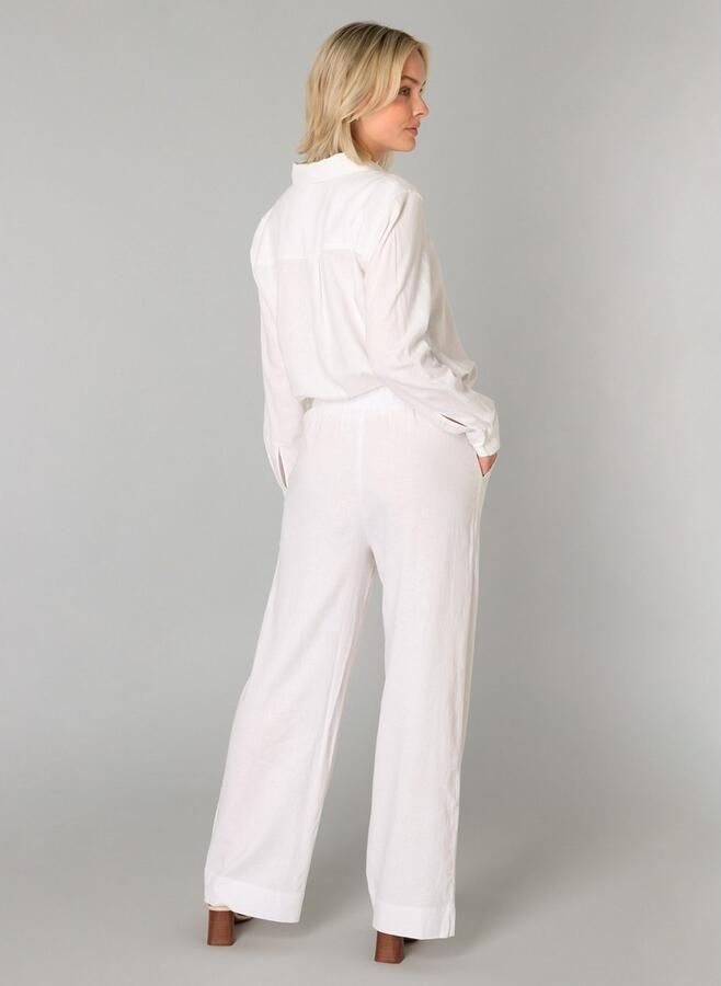 Base Level Linnen broek YUL Zomerbroek met elastische band - Foto 12