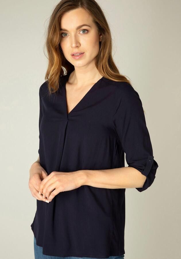 Base Level Shirtblouse met v-hals - Foto 3