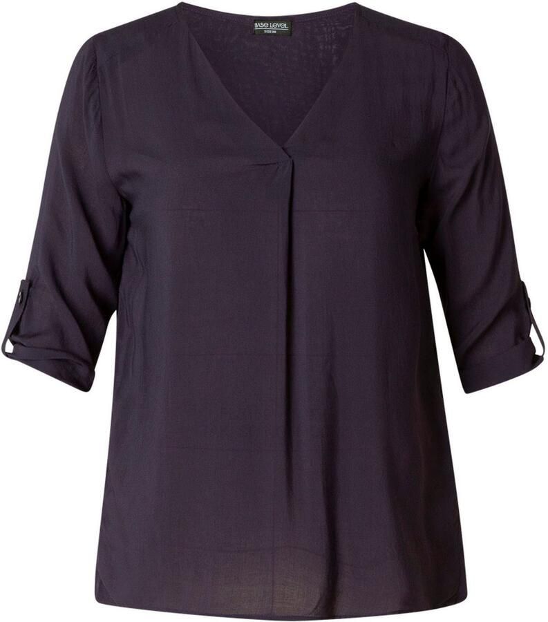 Base Level Shirtblouse met v-hals - Foto 3