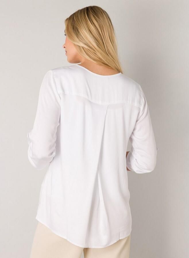 Base Level Shirtblouse met v-hals - Foto 4
