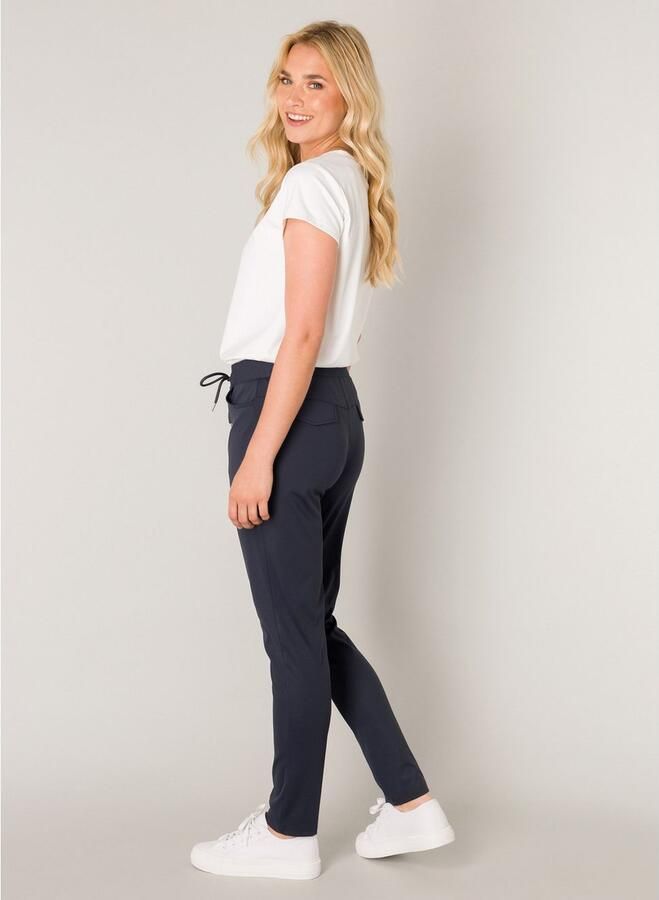 Base Level Stoffen broek Tiana Zomerbroek van pure viscose - Foto 3