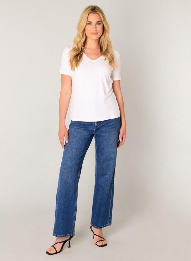 Base Level T-shirt Yanic met v-hals - Foto 5