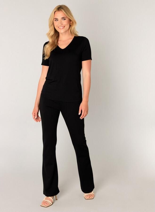 Base Level basic T-shirt Yanic zwart - Foto 7