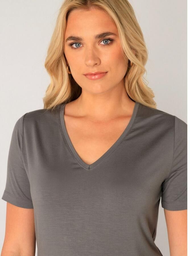 Base Level T-shirt Yanic met v-hals - Foto 3