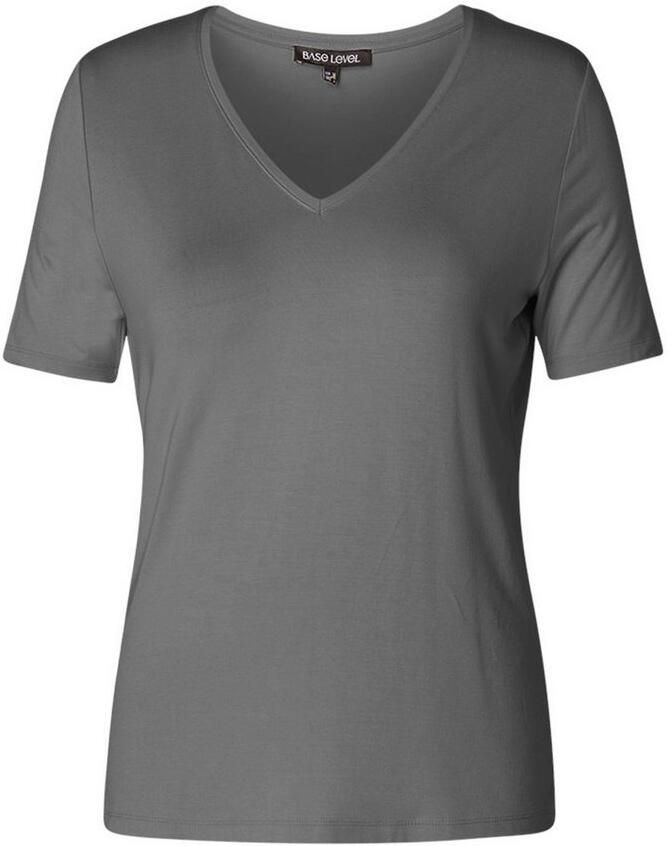 Base Level T-shirt Yanic met v-hals - Foto 8