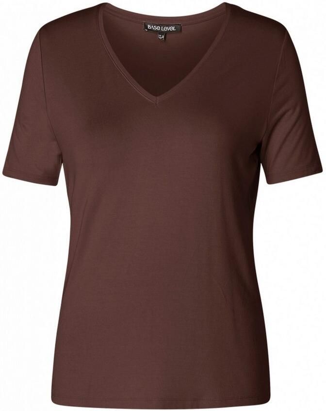 Base Level T-shirt Yanic met v-hals - Foto 7