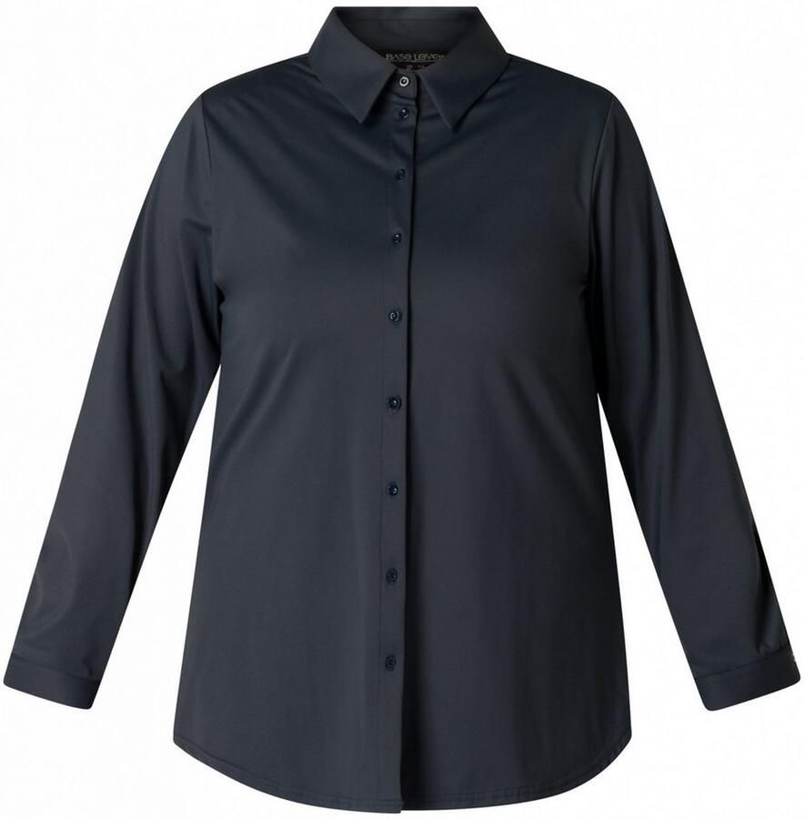 Base Level Curvy Blouse met lange mouwen Lara met stretch - Foto 3