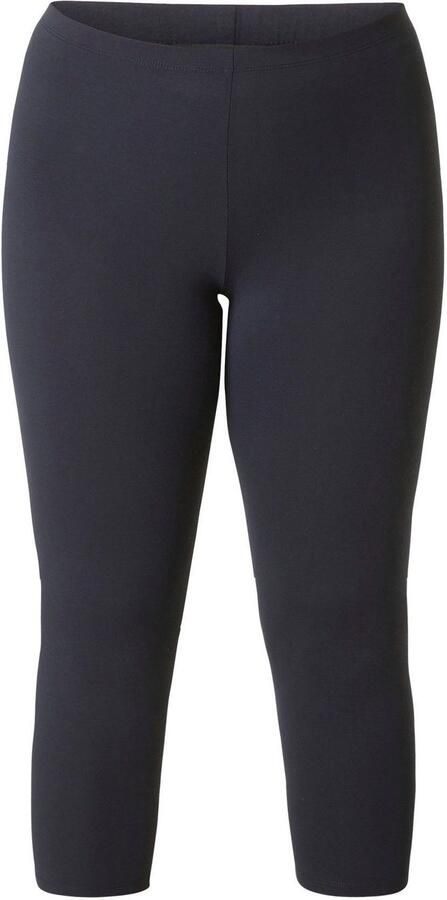 Base Level Curvy cropped basis legging Audrey donkerblauw - Foto 9
