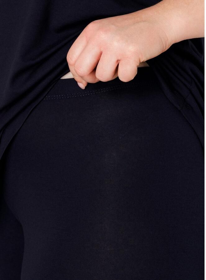 Base Level Curvy cropped basis legging Audrey donkerblauw - Foto 5