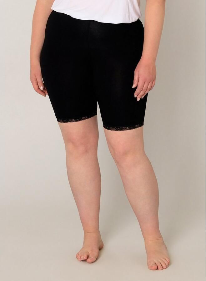 Base Level Curvy cropped basis legging Audrey zwart - Foto 4