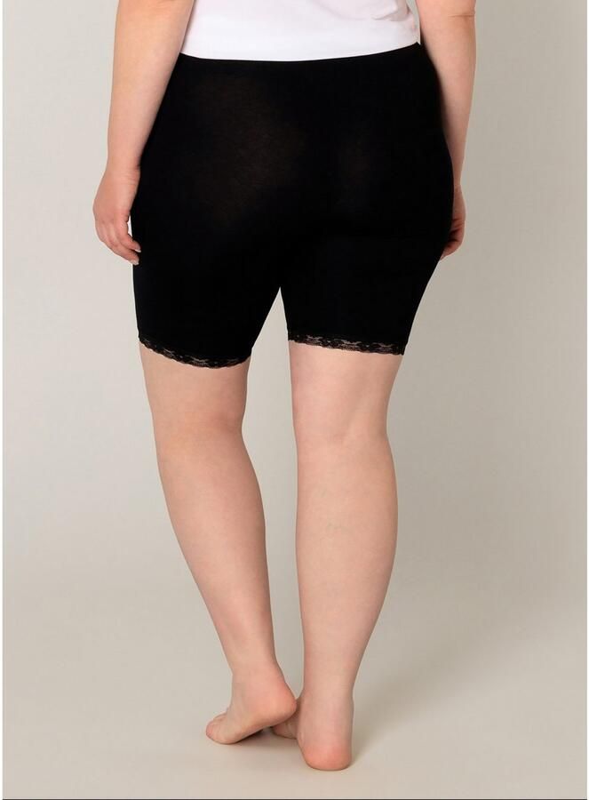 Base Level Curvy cropped basis legging Audrey zwart - Foto 2