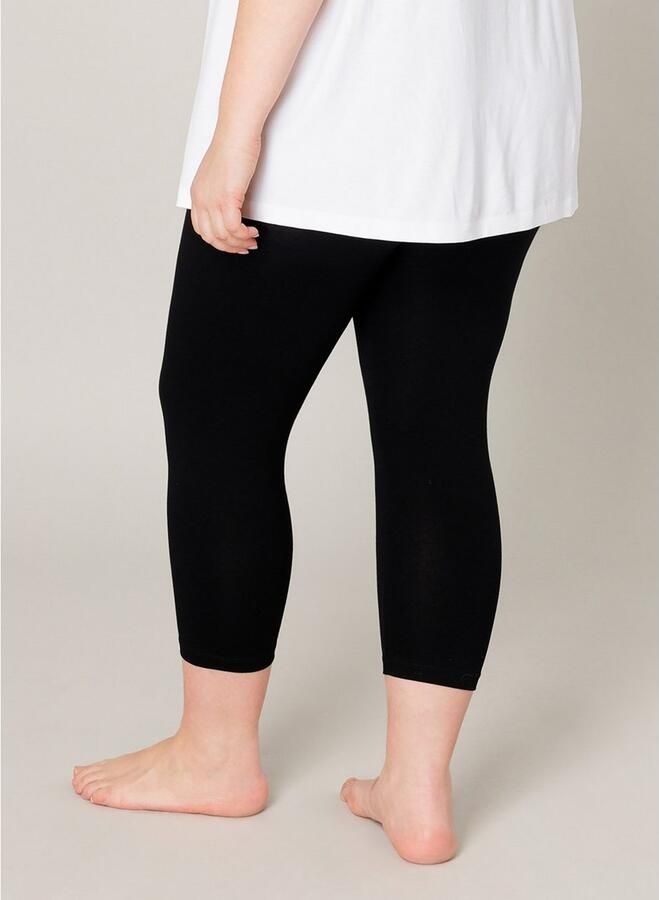 Base Level Curvy cropped basis legging Audrey zwart - Foto 5