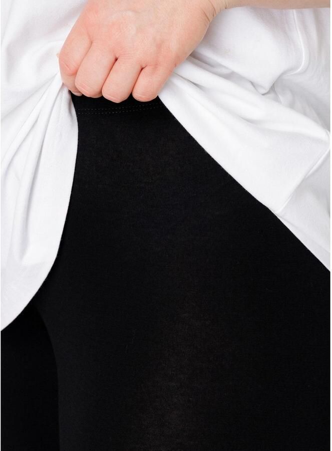 Base Level Curvy cropped basis legging Audrey zwart - Foto 3