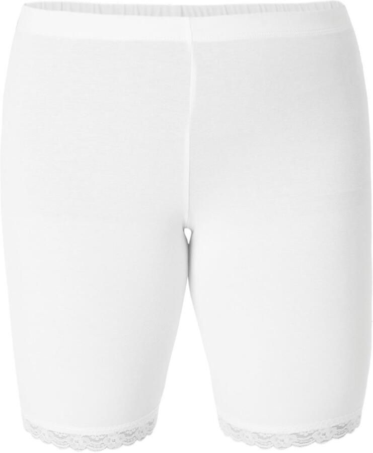 Base Level Curvy Fietsbroekje AVA met kanten randje - Foto 3